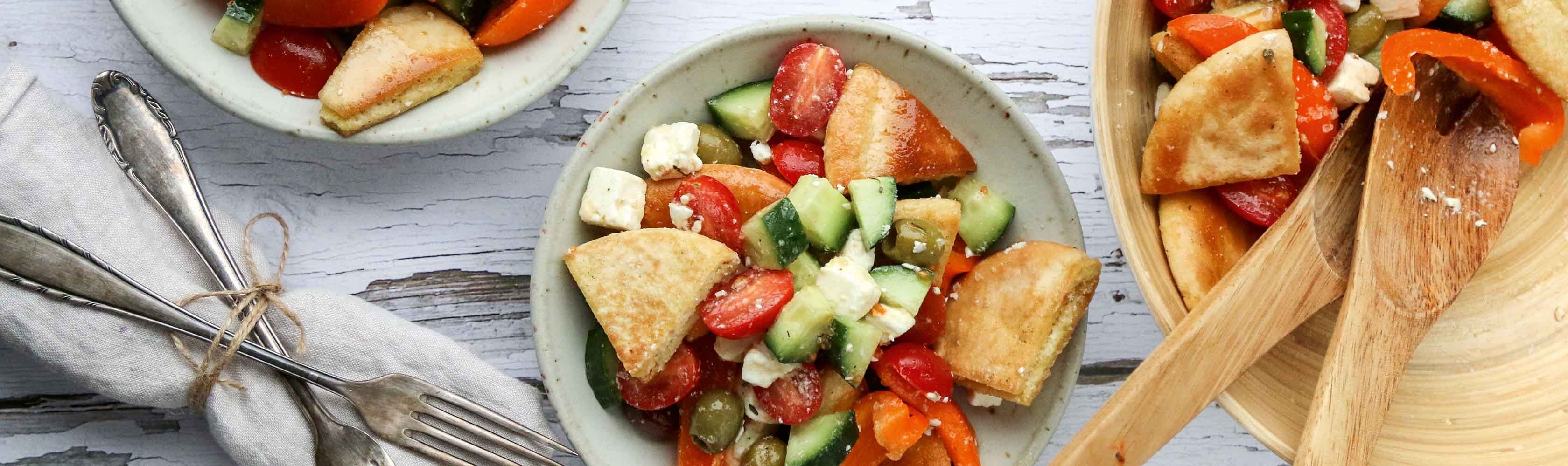 Rezept für griechischen Salat 
