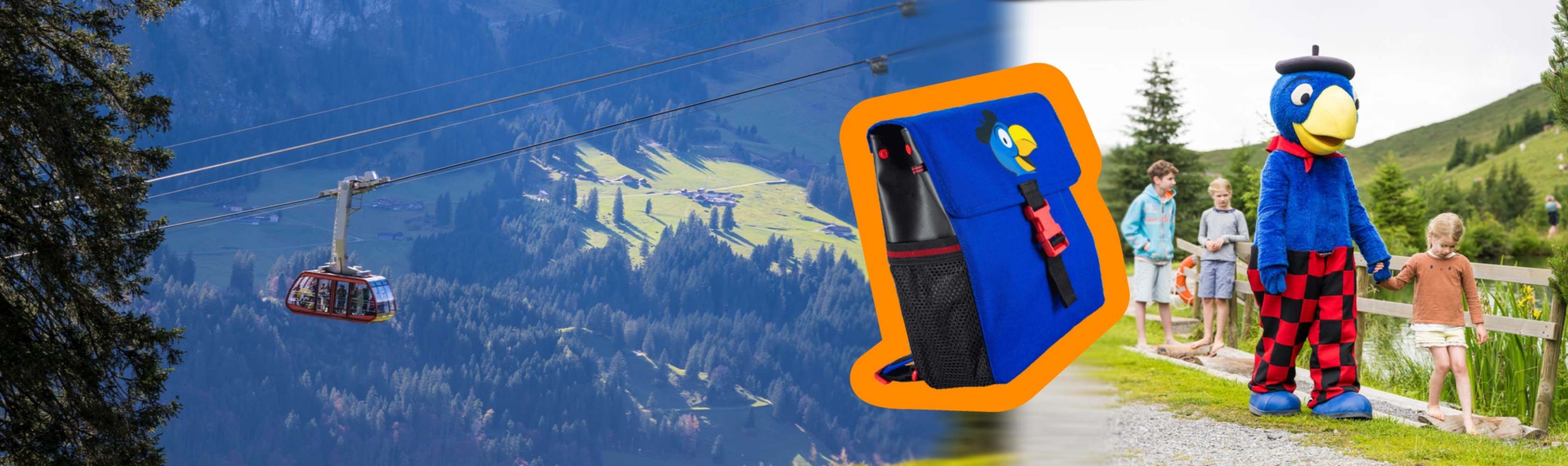 Wettbewerb: Globi-Wochenende gewinnen inkl. Globi-Rucksack