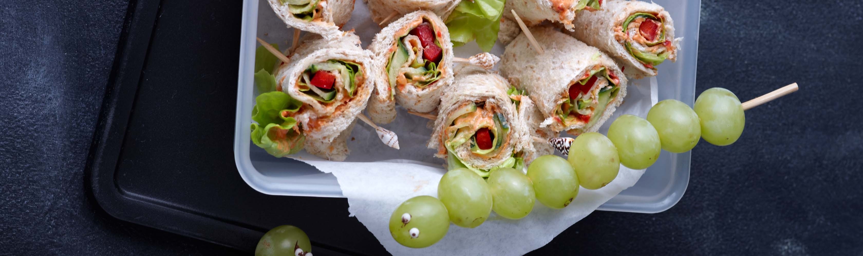 Conci-Creative - Witzige selbstgemachte Sandwich-Sushi aus Toast und Gemüse