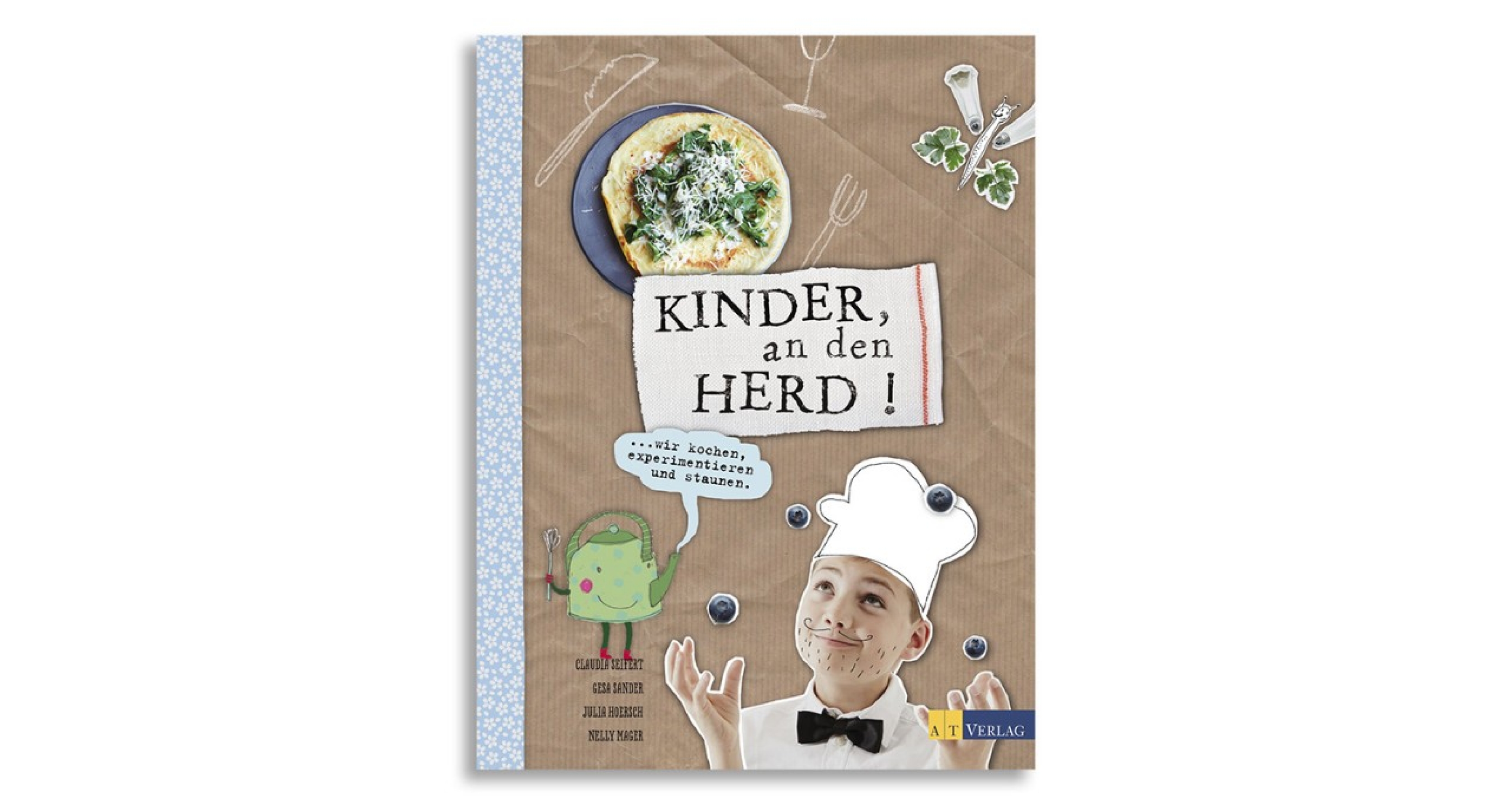 Conci-Creative - Cover des Kochbuches "Kinder an den Herd"