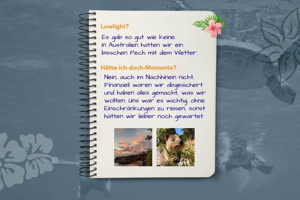 Reisesteckbrief von Fabienne, Leistungsspezialistin und stv. Teamleiterin Leistungen