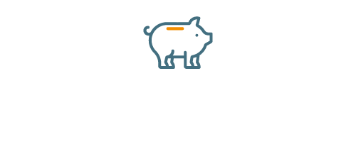 Jahresinformation – Symbolgrafik mit Sparschwein.