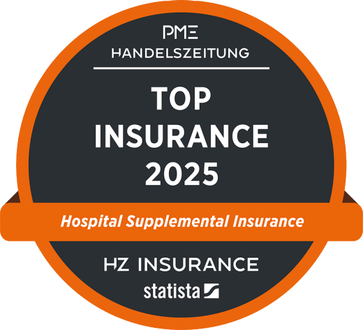 Kundenzufriedenheit - Statista hat die CONCORDIA im Jahr 2025 zur Top Versicherung bezüglich der Spital-Zusatzversicherung ernannt