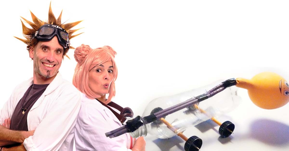 Conci-Creative - Professeur et Profesora Bummbastic Expérience voiture-fusée