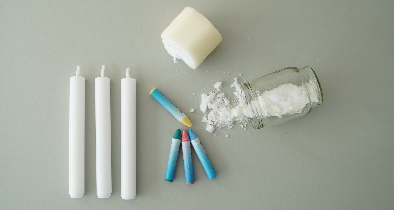Conci-Creative - Bougies, crayons de cire et cire pour colorer les bougies
