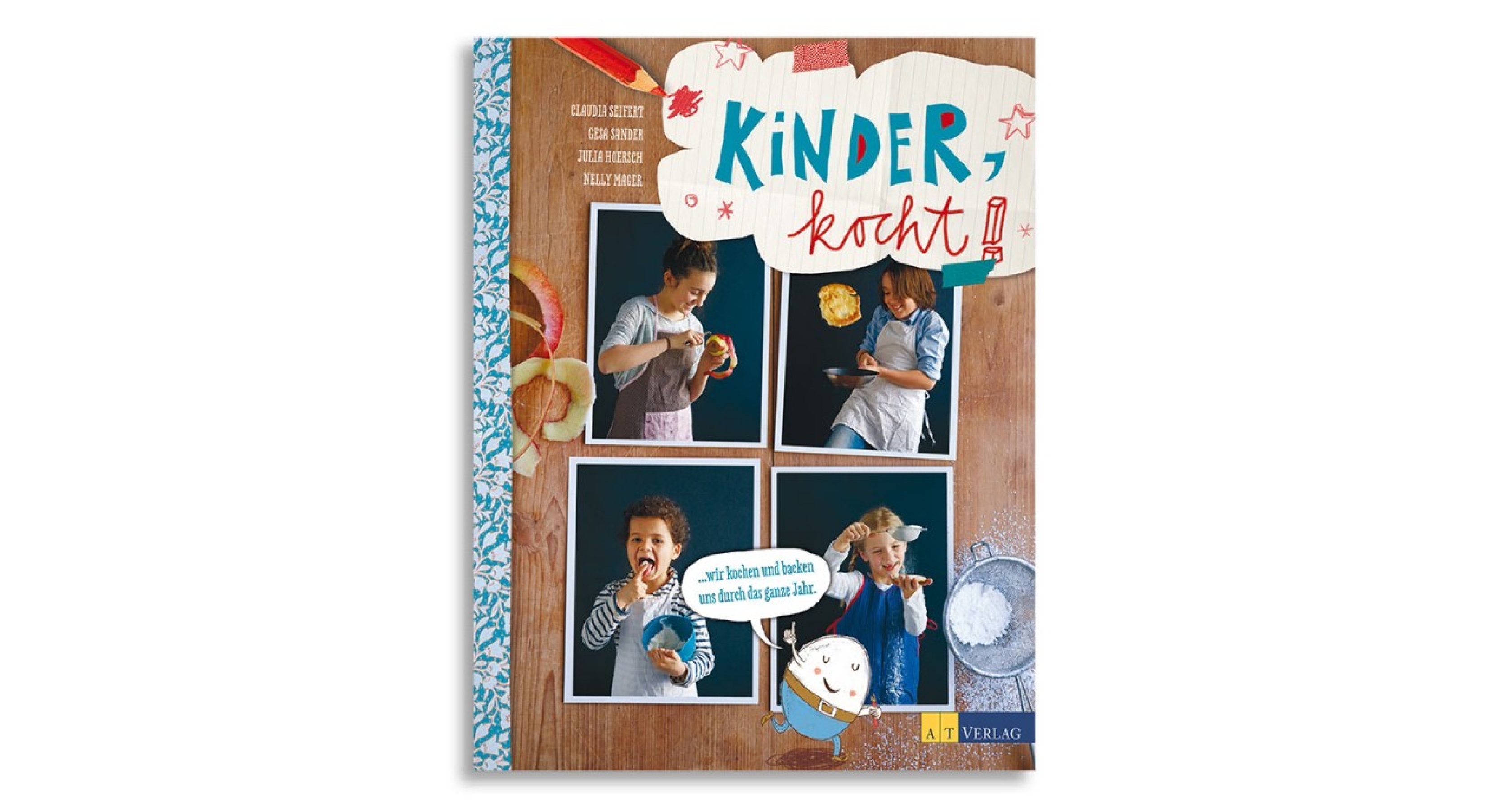 Conci-Creative - Couverture du livre de cuisine "Kinder, kocht"