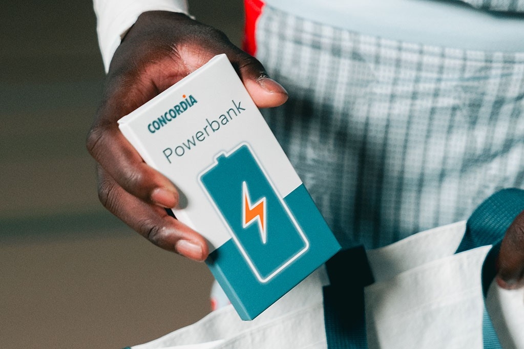 CNBS mit CONCORDIA Powerbank