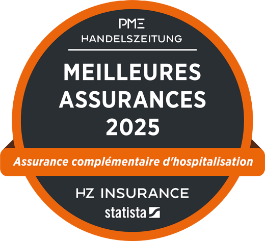 Kundenzufriedenheit - Statista hat die CONCORDIA im Jahr 2025 zur Top Versicherung bezüglich der Spital-Zusatzversicherung ernannt