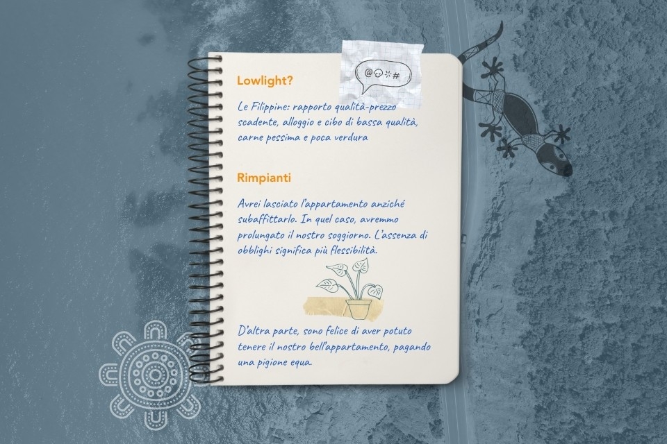 Scheda di viaggio di Sebastian, business process manager e ingegnere informatico