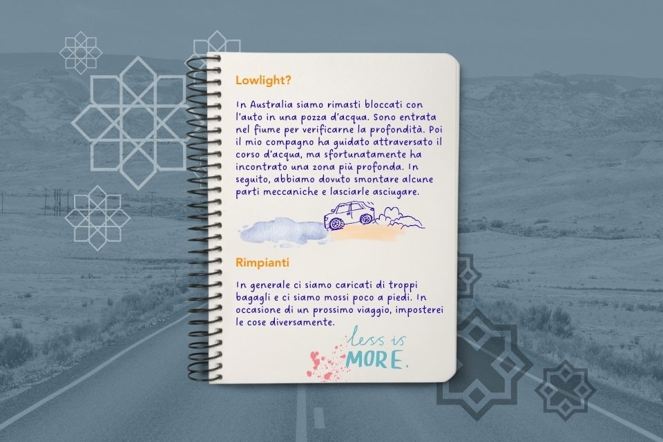 Scheda di viaggio di Carine, specialista in prestazioni nel team Prestazioni speciali