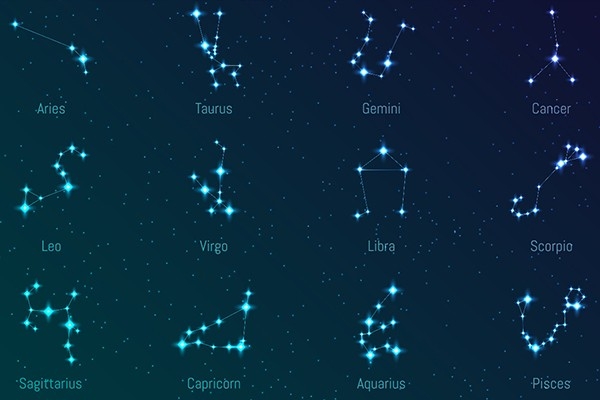 Sternzeichen als Sternbilder